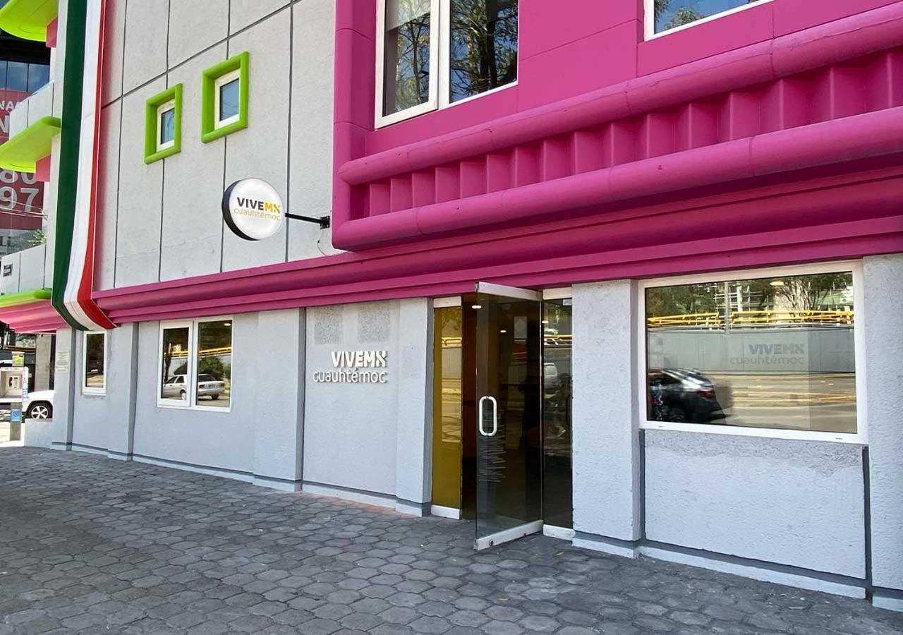 Estancias Vive Mx Cuauhtemoc Kota Meksiko Bagian luar foto